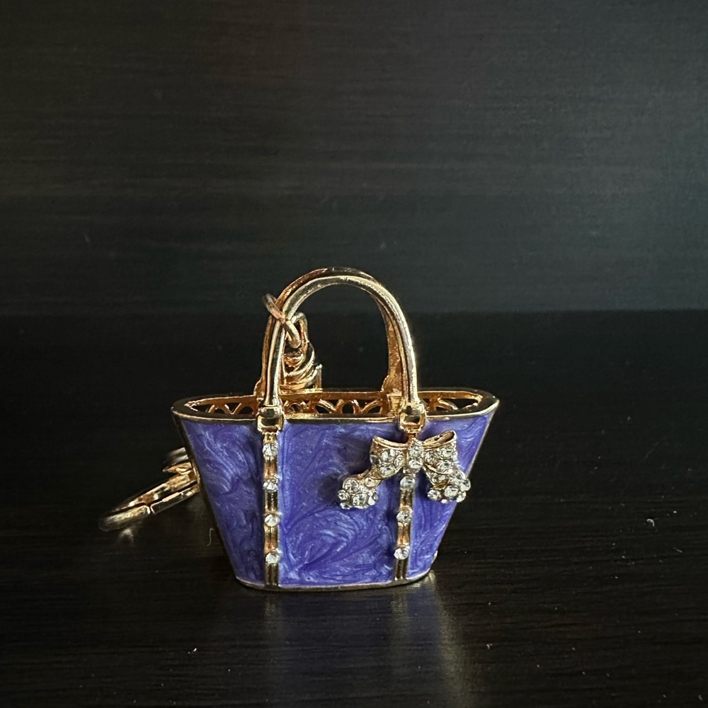 Luxury bag charm/keychain New